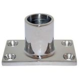 Whitecap 8542 OD 90 Degree Rectangle Base Ss Rail Fitting-small image