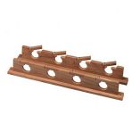 Whitecap Teak Lock-In Four-Rod Storage Rack - Teak Outfitting Hardware-small image