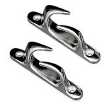 Whitecap Skene Bow Chock 6" Line Size 3/4" Pair - Deck & Hull Hardware-small image