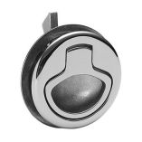 Whitecap Mini Slam Latch Stainless Steel NonLocking Pull Ring-small image