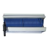Whitecap 25 Blue Coiled Hose WMounting Case-small image