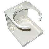 Whitecap Folding Drink Holder - White Nylon - Marine Hardware-small image