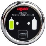 Xintex Deluxe Helm Display WGauge Body, Led Color Graphics FEngine Shutdown System Chrome Bezel Display-small image