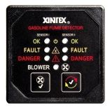 Xintex Gasoline Fume Detector Blower Control W2 Plastic Sensors Black Bezel Display-small image