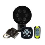 Acr Rcl50 Led Black Searchlight WUrp103 Wired Point Pad, Urc104 Master Controller Urc103 Wireless Handheld Remote-small image