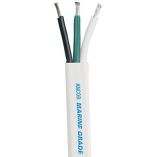 Ancor White Triplex Cable 123 White, Black, Green Sold By The Foot-small image