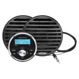 Aquatic Av Gp1 Gauge Stereo Economy 65 Speakers Black Pair-small image