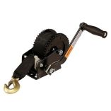 Attwood 2000 Lb Dual Drive Winch 2 X 20 Nylon Strap-small image