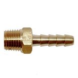 Attwood Universal Brass Fuel Hose Fitting 14 Npt X 38 Barb-small image