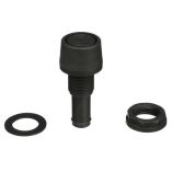 Attwood Straight Fuel Vent Black Polypropylene-small image