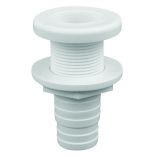 Attwood White Plastic ThruHull Fitting 118 Inner Diameter-small image
