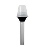 Attwood Frosted Globe AllAround Pole Light W2Pin Locking Collar Pole 12v 48-small image