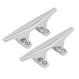Attwood Zamak Chrome Plated Zinc Cleats Pair 6-small image