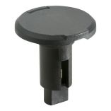 Attwood Lightarmor PlugIn Base 3 Pin Black Round-small image