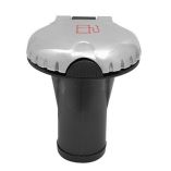 Attwood Deck Fill FCarbon Canister System Straight Body Scalloped Stainless Steel Cap-small image