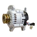 Balmar Alternator 100 Amp 12v 315 Dual Foot Saddle Pulley WIsolated Ground-small image