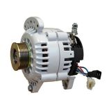 Balmar Alternator 100 Amp 12v 315 Dual Foot Saddle Single K6 Pulley WIsolated Grounding-small image