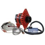Balmar Alternator 250 Amp Kit 12v 4 Dual Foot Saddle Dual Vee Pulley Regulator Temp Sensor-small image