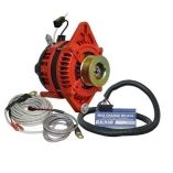 Balmar Alternator 12 Single Foot K6 Serpentine Pulley Regulator Temp Sensor 170a Kit 12v-small image