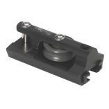 Barton 25mm End Stop Genoa Car Track Black-small image