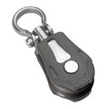 Barton Marine Size 0 20mm Plain Bearing Pulley Block Single Swivel-small image