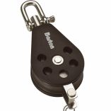Barton Size 1 30mm Plain Bearing Pulley Block Single Swivel Becket-small image