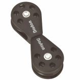 Barton Plain Bearing Pulley Block Back To Back Swivel Block Size 1, 30mm-small image