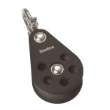 Barton Plain Bearing Pulley Block Single Swivel Size 6, 64mm-small image