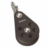 Barton Size 7 70mm Plain Bearing Pulley Block Single Swivel-small image