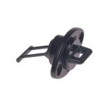 Beckson 1 Drain Plug Screw Type WGasket Black-small image