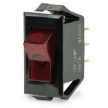 Bep Illuminated Spst Rocker Switch Red Led 12v OffOn-small image