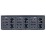Bep Dc Panel 12Way No Meter Horizontal-small image