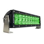 Black Oak Double Row Combo Green Hog Hunting 10 Light Bar Black-small image