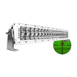 Black Oak Pro Series Double Row Combo Infrared 20 850nm Light Bar White-small image