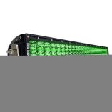 Black Oak Curved Double Row Combo Green Hog Hunting 30 Light Bar Black-small image
