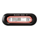 Black Oak Low Pro Flush Black Housing Red Led-small image