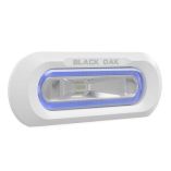 Black Oak Low Pro Marine Spreader Light Flush Mount White Housing Blue Led-small image