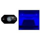Black Oak Rock Accent Light Blue Black Housing-small image