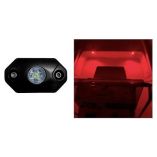 Black Oak Rock Accent Light Red Black Housing-small image