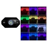 Black Oak Rock Accent Light Rgb Black Housing-small image