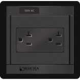 Blue Sea 1479 360 Panel 120v Ac Dual Outlet-small image