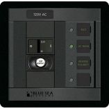 Blue Sea 1502 Elci Main 30a Double Pole Panel-small image