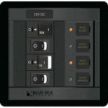 Blue Sea 1522 360 Panel Dual Bilge Pump Control-small image