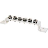 Blue Sea 2306 Minibus 100amp Common Busbar Grounding Busbar 6 X 832 Screw Terminal-small image