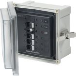 Blue Sea 3128 Sms Panel Enclosure WElci 30a 3 Branch 15a 120v Ac-small image