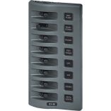 Blue Sea 4309 Weatherdeck 12v Dc Waterproof Switch Panel 8 Position-small image