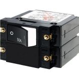 Blue Sea 7577 ASeries Raised Rocker Circuit Breaker Double Pole 50a-small image