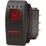Blue Sea 7936 Contura Ii Switch Dpdt Black OnOffOn-small image