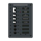 Blue Sea 8027 Ac Main 6 Position Breaker Panel White Switches-small image