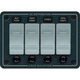 Blue Sea 8262 Waterproof Panel 4 Position Slate Grey-small image